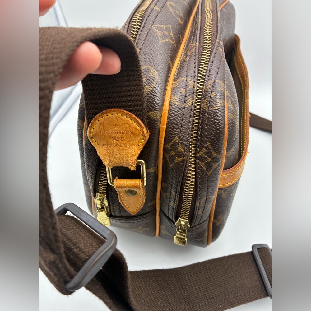 LOUIS VUITTON MONOGRAM REPORTER MESSENGER PM CROSSBODY UNISEX BAG - Picture 5 of 16